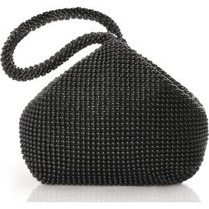 Luxury Beaded Evening Purse with Satin Lining, Perfect for Elegant Nights Out